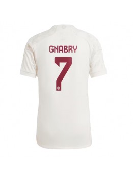 Bayern Munich Serge Gnabry #7 Ausweichtrikot 2023-24 Kurzarm
